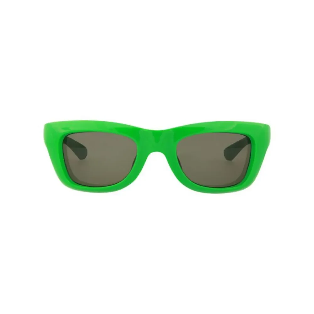 Bottega Veneta Square-Frame Injection Sunglasses